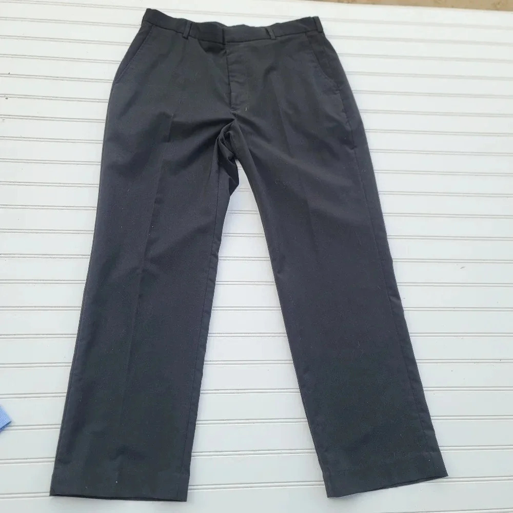 j Ferrari Men’s Black Dress Pants Size 34 X 29 Regular